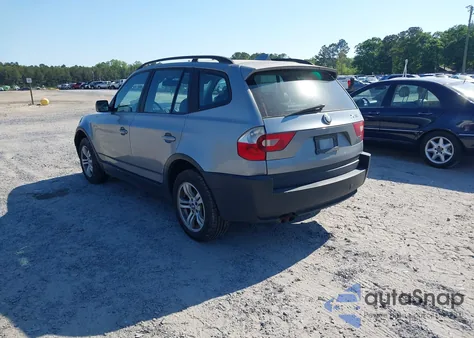 2005 BMW X3 3.0I from USA, damaged, VIN WBXPA93445WD16297